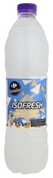 Carrefour Sensation Isofresh bebida isotónica sabor limón botella 1,5 l.