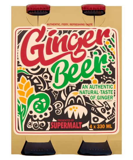 Supermalt Ginger Beer (4 x 330ml)