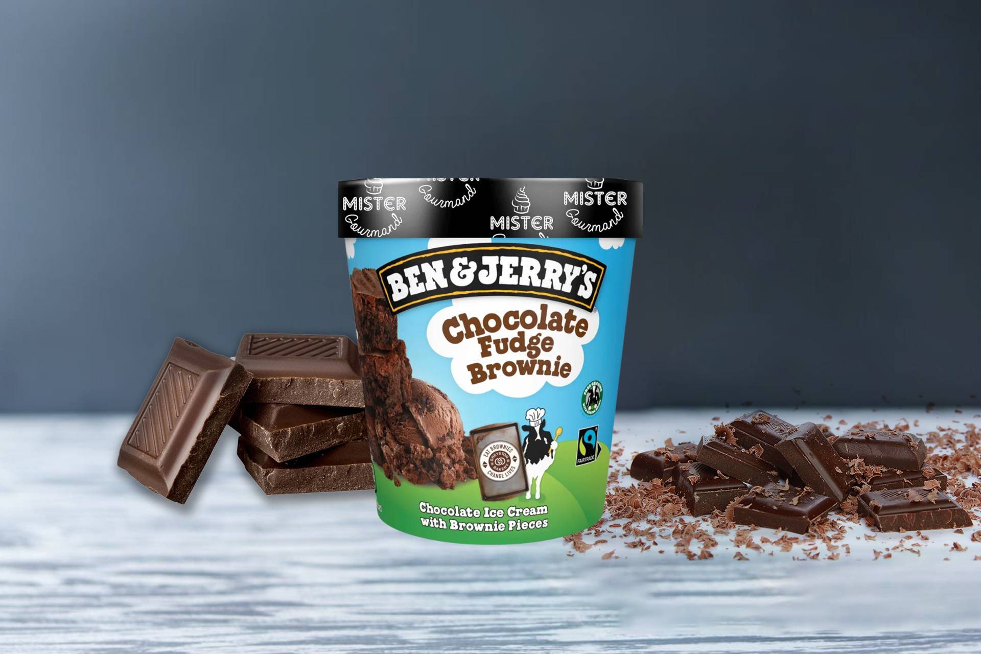 Ben & Jerry's chocolat 465 ml