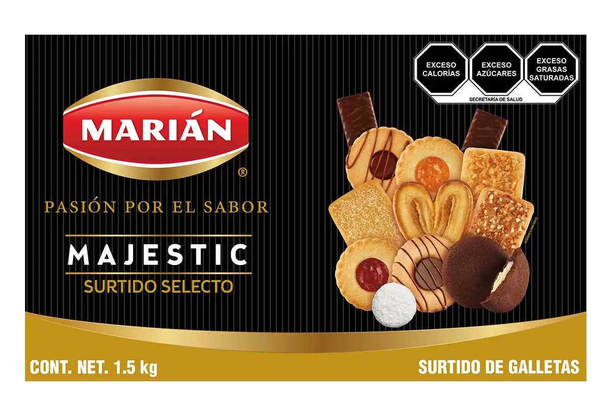 Marián · Majestic galletas, surtido (1,5 kg)