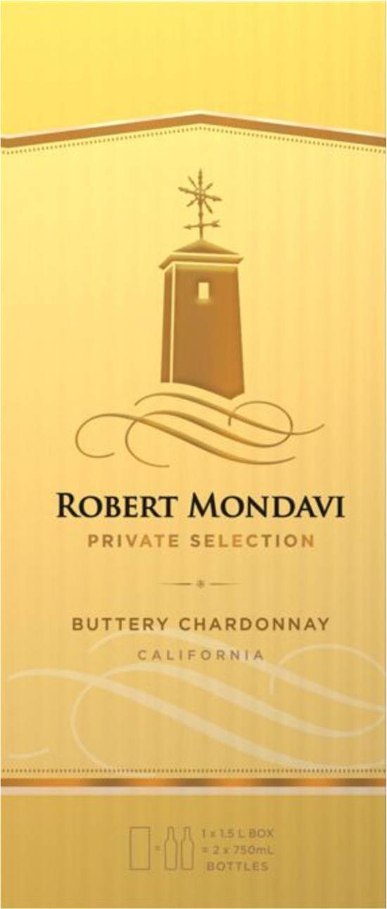 Robert Mondavi Winery Private Selection Buttery Chardonnay Wine (2 ct, 0.75 L)