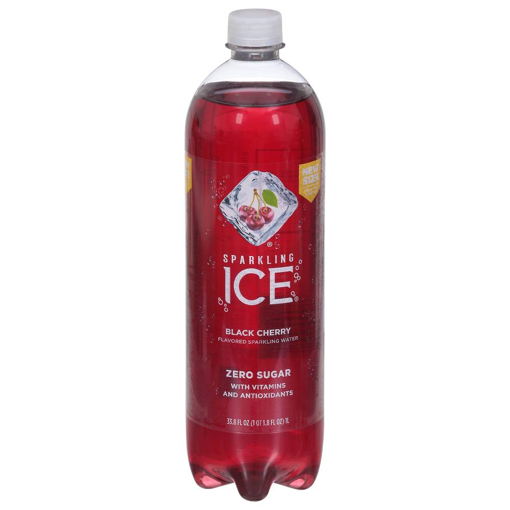 Sparkling Ice Spiked Sparkling Water, Black Cherry (33.8 fl oz)