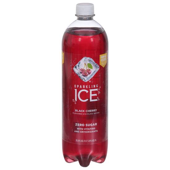 Sparkling Ice Zero Sugar Black Cherry Sparkling Water (33.8 fl oz)