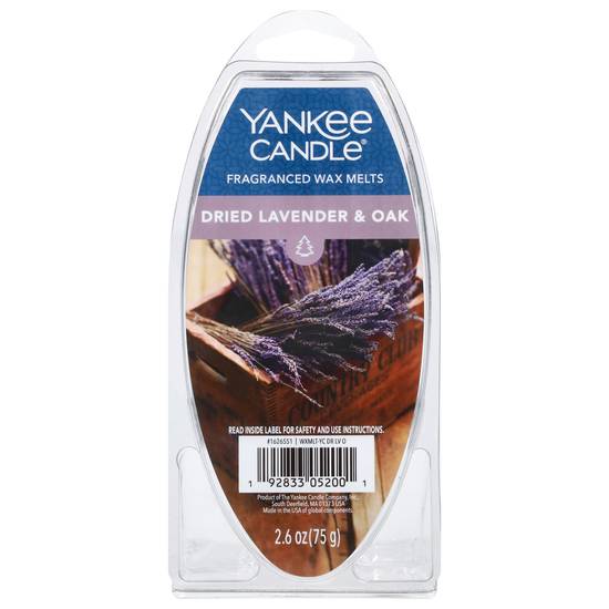 Yankee Candle Fragranced Wax Melts, Dried Lavender & Oak (2.6 oz)
