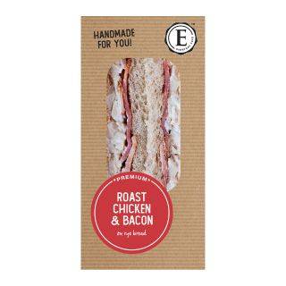Everyday Café Chicken and Bacon Sandwich on Rye Bread 190g