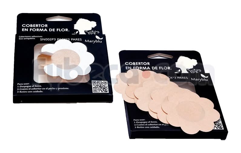 Cubre Pezones En Poliester-Piel Pack X3 Sn002P3
