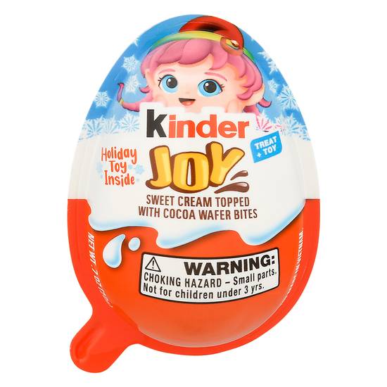 Kinder Joy Treat + Toy Chocolate Egg