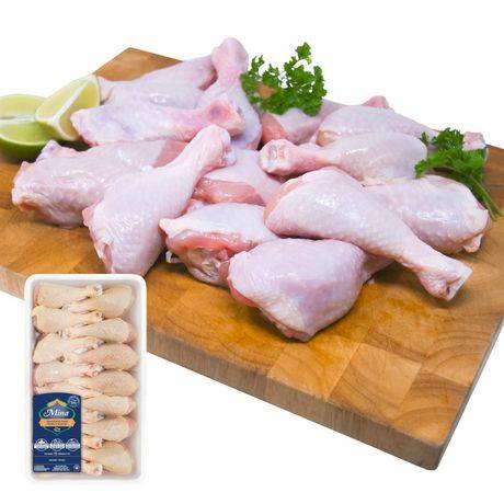 Mina mina halal pilons de poulet (poids variable) - halal chicken drumsticks (1 tray, approx 1.6 kg)