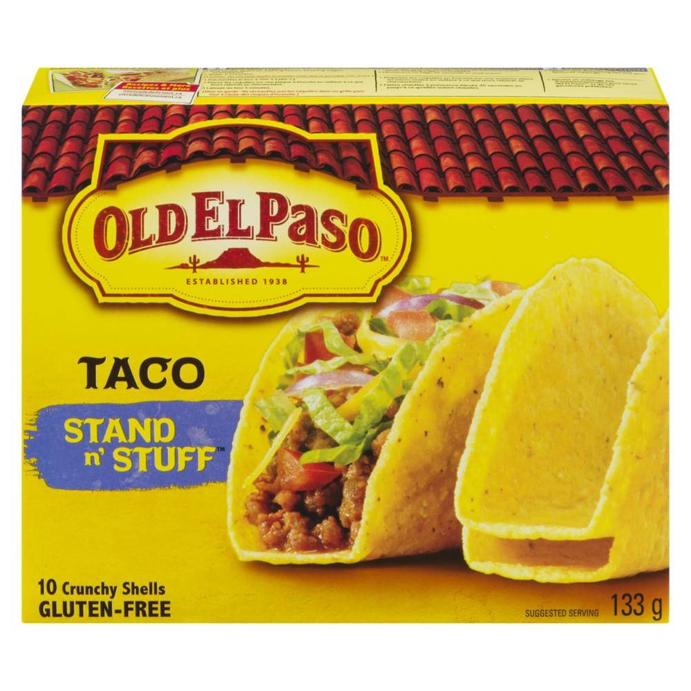 Old El Paso Gluten Free Stand N' Stuff Taco Crunchy Shells (133 g)