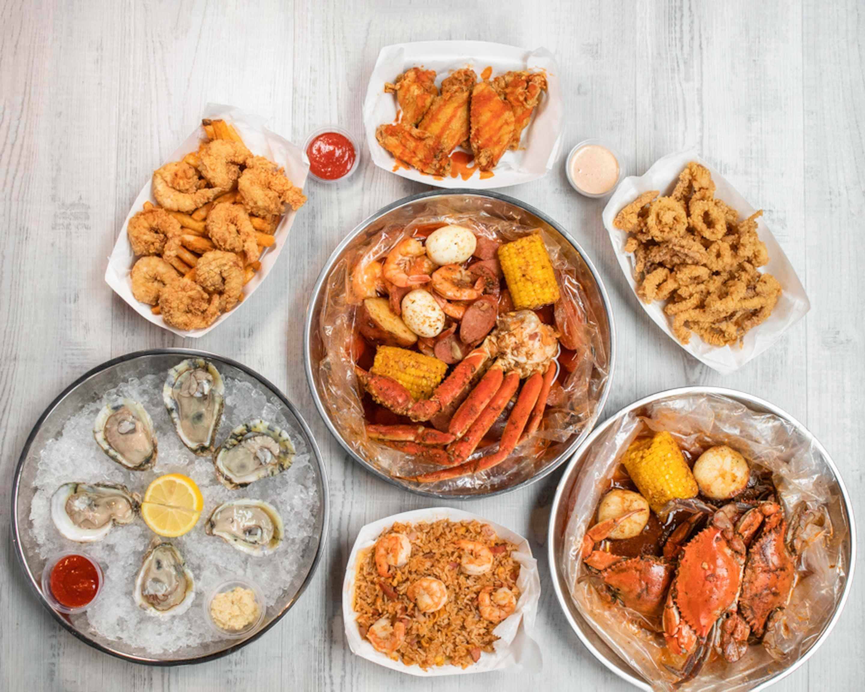 Order Rock & Toss Crab House Menu Delivery【Menu & Prices】| Baltimore-Maryland | Uber Eats