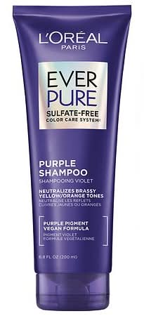 L'Oréal Paris Ever Pure Sulfate Free Purple Shampoo (6.8 fl oz)