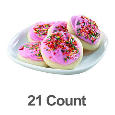Cookies Sugar Pink Frosted 21ct (28.3 oz)