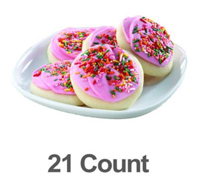 Pink Frosted Sugar Cookie