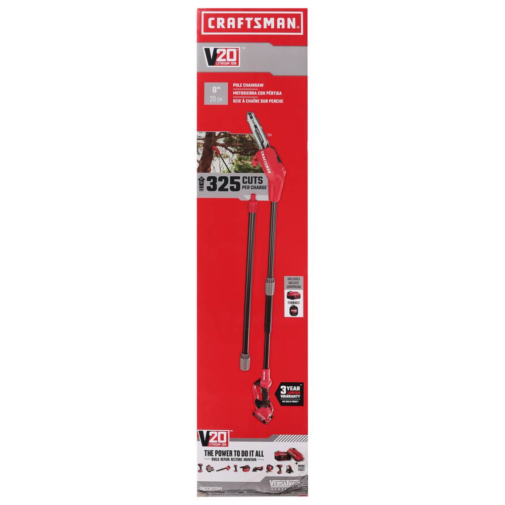 CRAFTSMAN 8 Inch Pole Chainsaw