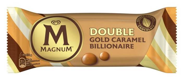 Magnum Gold Caramel Billionaire Ice Cream Lolly (85ml)