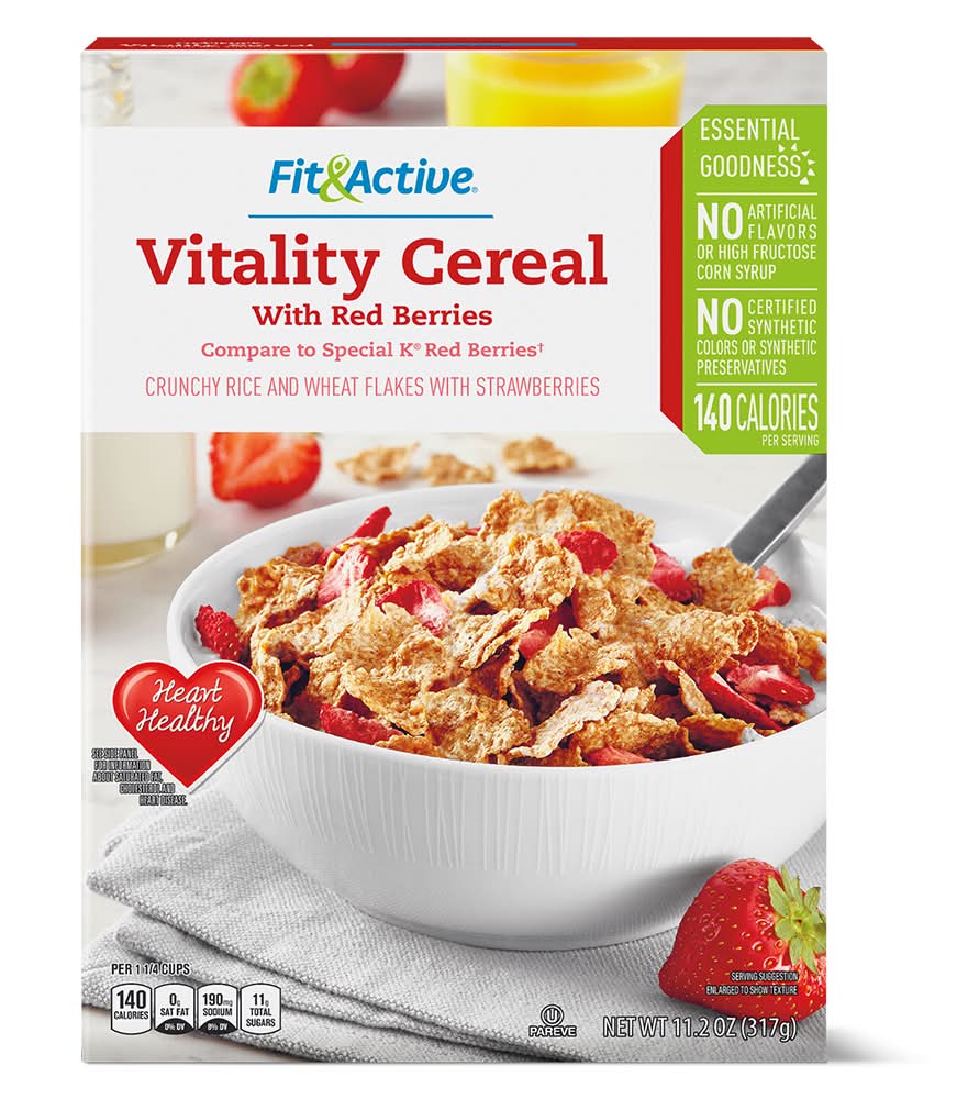 Fit & Active Vitality with Red Berries