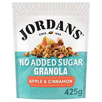 Jordans Apple-Cinnamon, No Added Sugar Granola (425g)