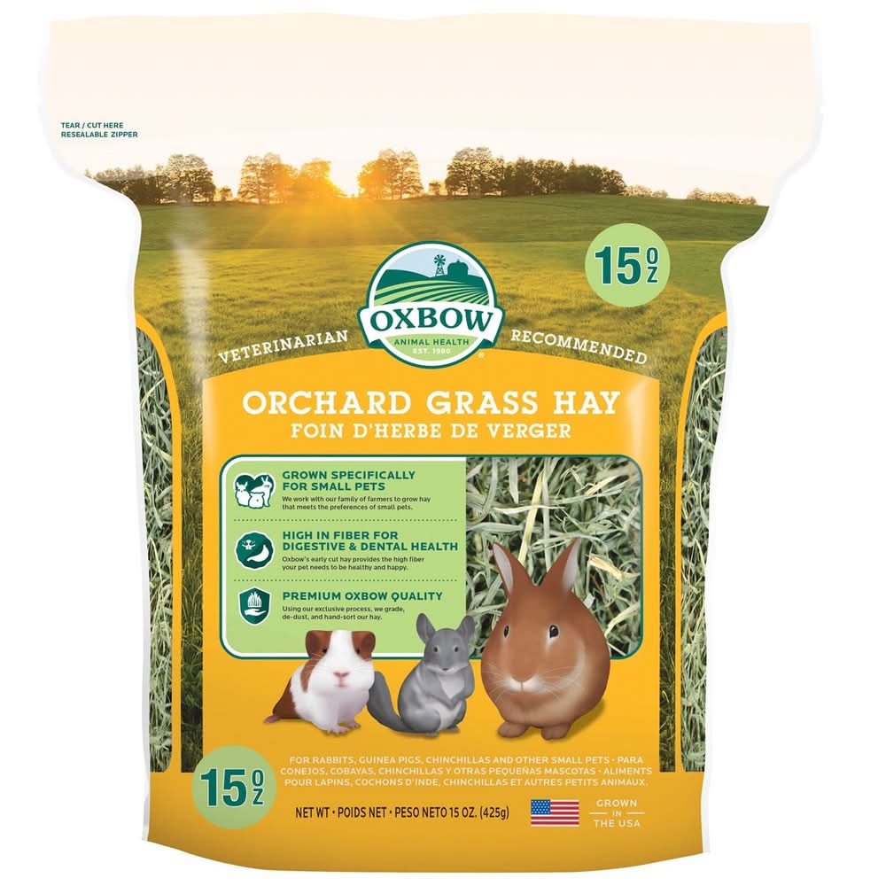 Oxbow Orchard Grass Hay, 15 oz