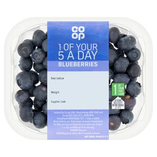 Co-op Blueberries 150g