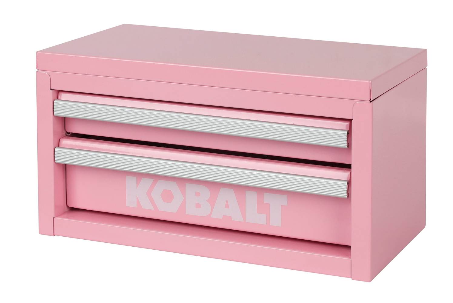 Kobalt Mini 10.83-in W x 5.91-in H x 5.91-in D 2-Drawer Pink Steel Tool Box | 54422