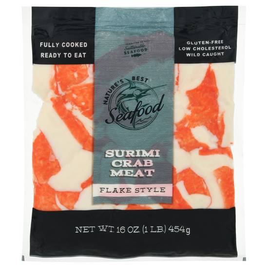 Nature's Best Seafood Flake Style Surimi Crab Meat
