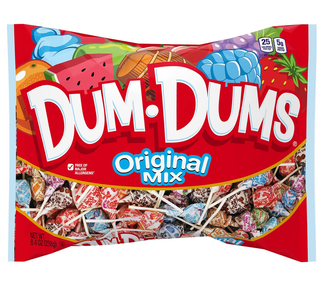 Dum Dums Original Mix Lollipops (8.4 oz)