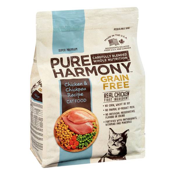 Pure Harmony Grain Free Chicken & Chickpea Recipe Dry Cat Food
