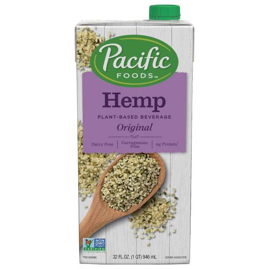 Pacific Foods Original Plant-Based Hemp Beverage (32 fl oz)