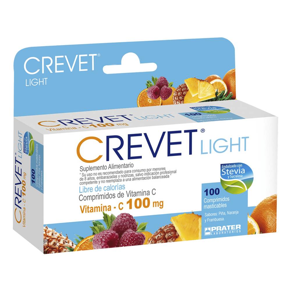 Crevet 100 mg comprimidos masticables (100 g)