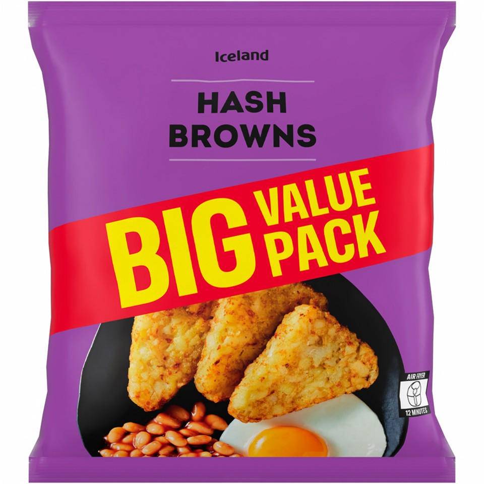 Iceland Hash Browns (800g)