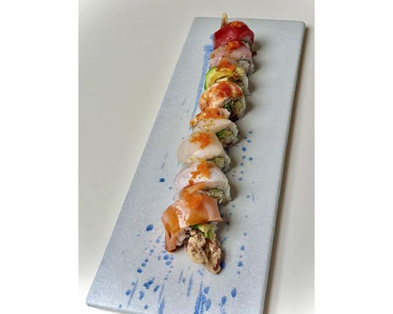 Rainbow Spider Cut Roll