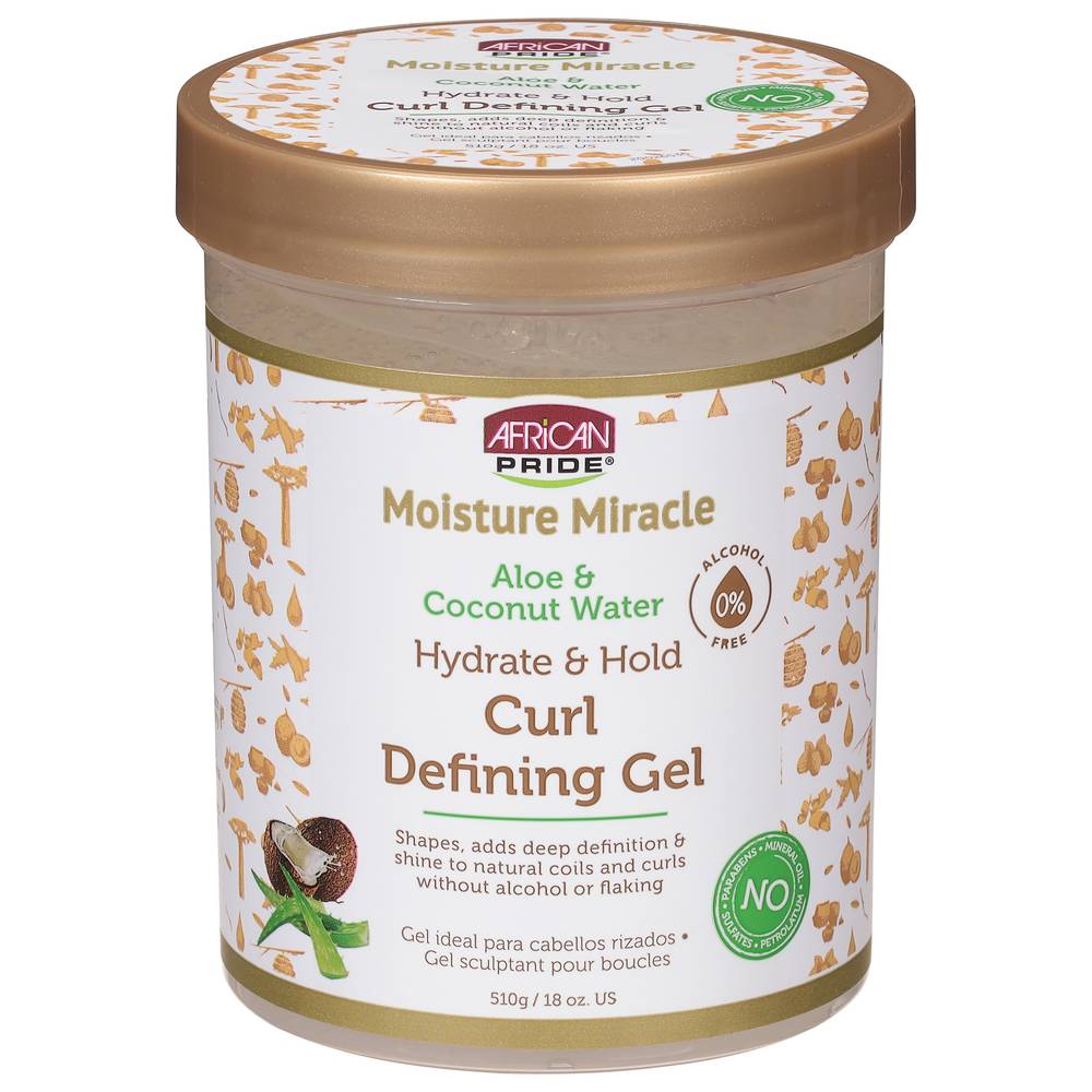 African Pride Moisture Miracle Styling Gel (1.12 lbs)