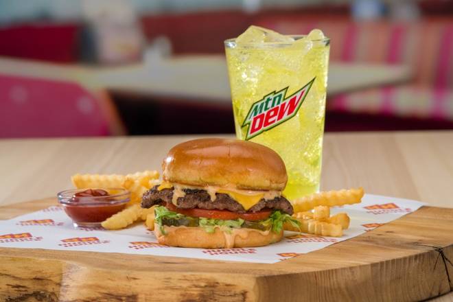 Smash Burger Deluxe Value Combo