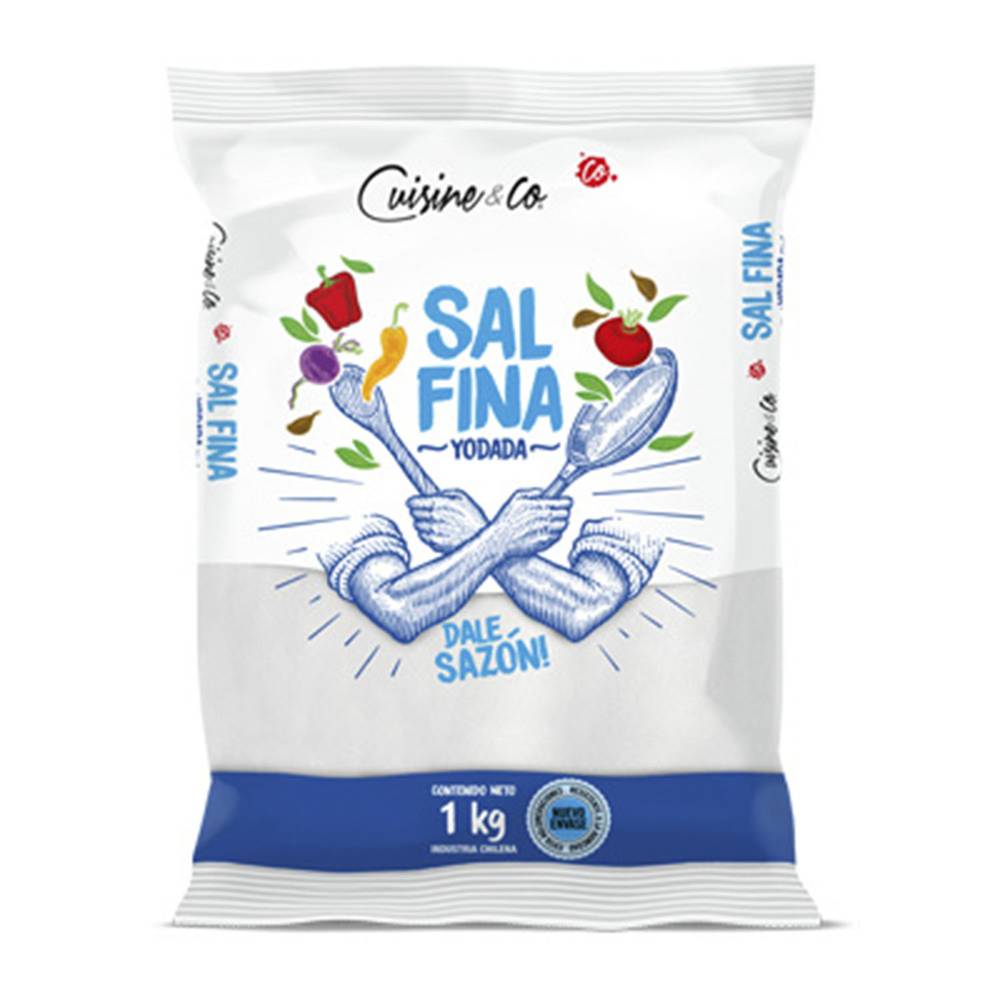 Cuisine & co sal fina (bolsa 1 kg)