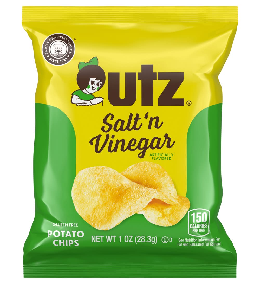 Utz Salt'n Vinegar Potato Chips (1 oz)