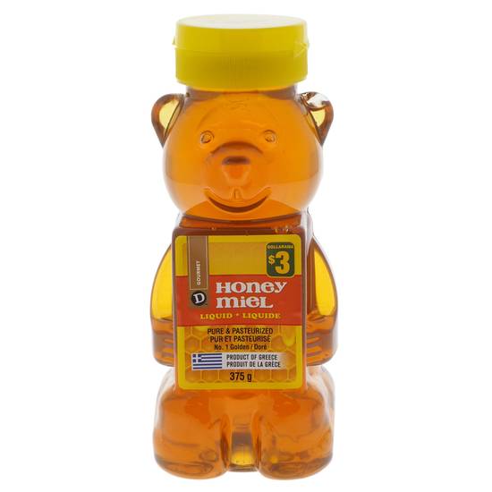 FLOWER Honey In Teddy Bear Jar (375 g)