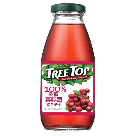(素)樹頂100%蔓越莓綜合果汁