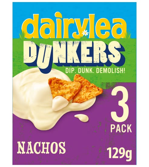 Dairylea Dunkers Nachos Cheese Snacks (3 pack)