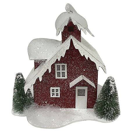 Festive Voice House Ornament - 1.0 ea