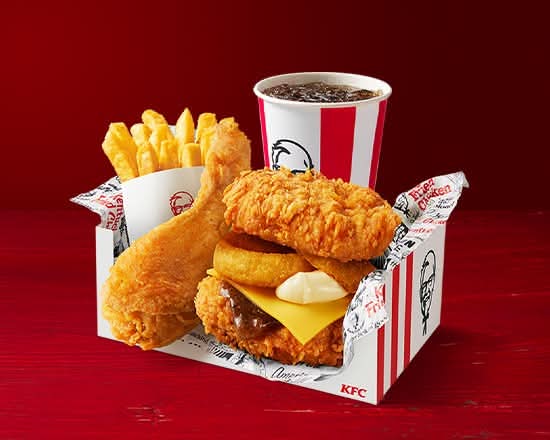 ダブルダウンフィレバーガーよくばりセットDouble Down Fillet Abundant Combo