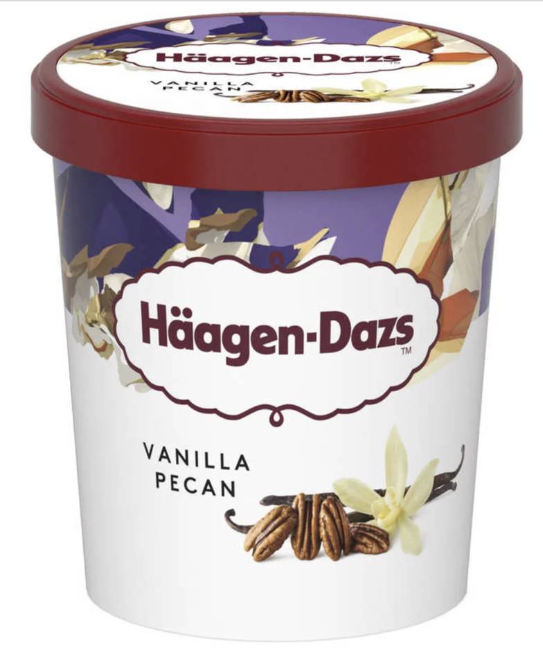 Haagen Dazs Vanille Pecan
