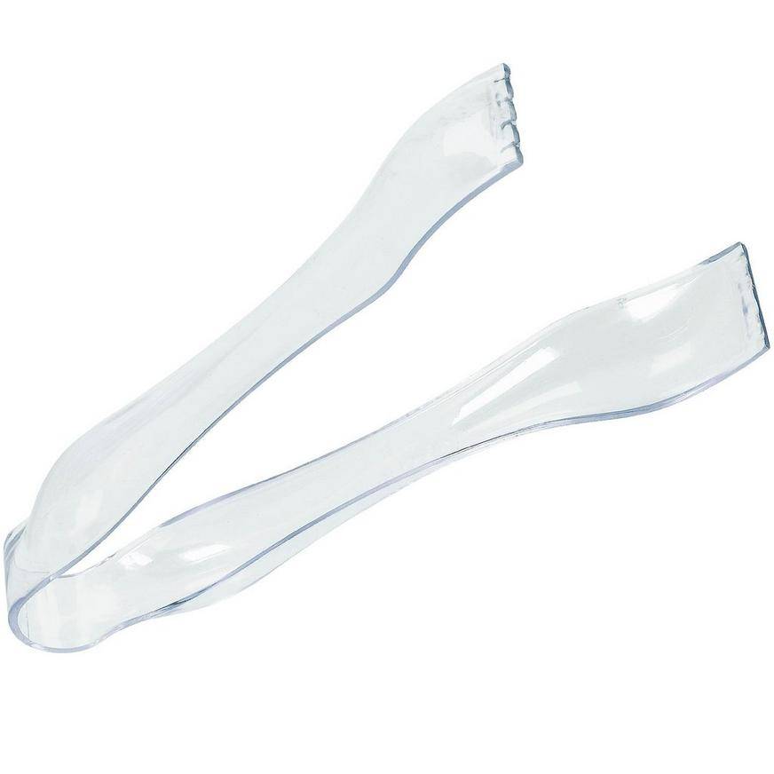 Party City Plastic Tong (5 3/4in/clear)