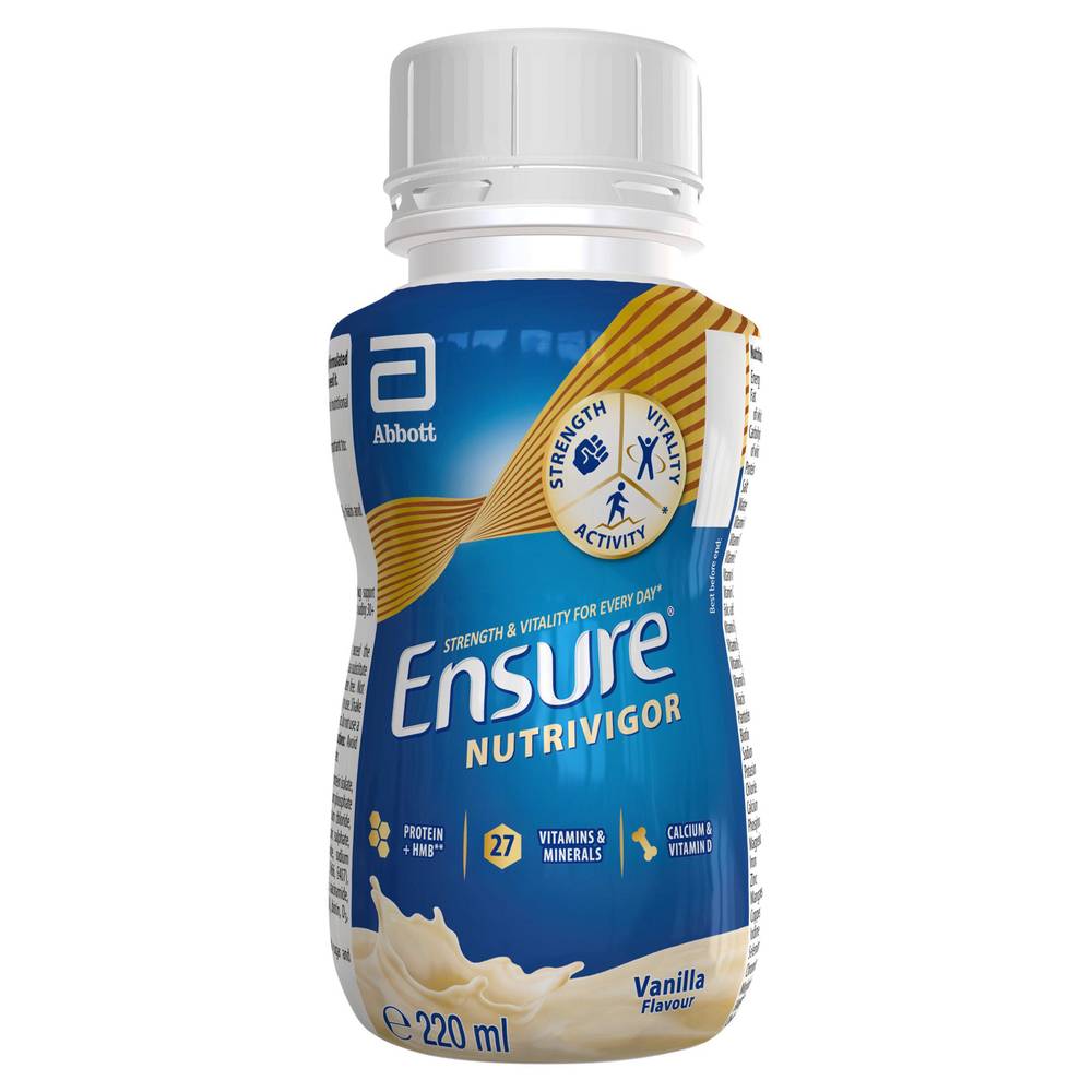 Ensure Nutrivigor Vanilla Flavour Protein Shake 220ml