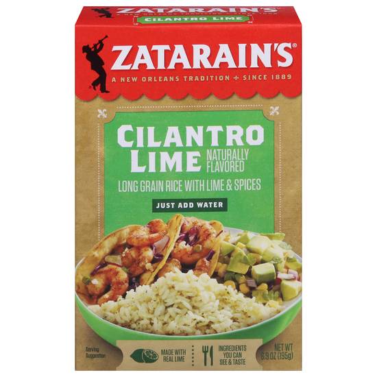 Zatarain's Cilantro Lime Flavored Rice