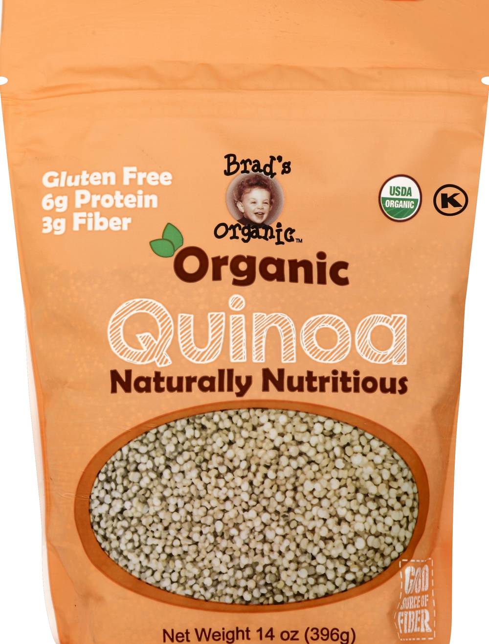 Brad's Organic Quinoa Naturally Nutritious Gluten Free (14 oz)