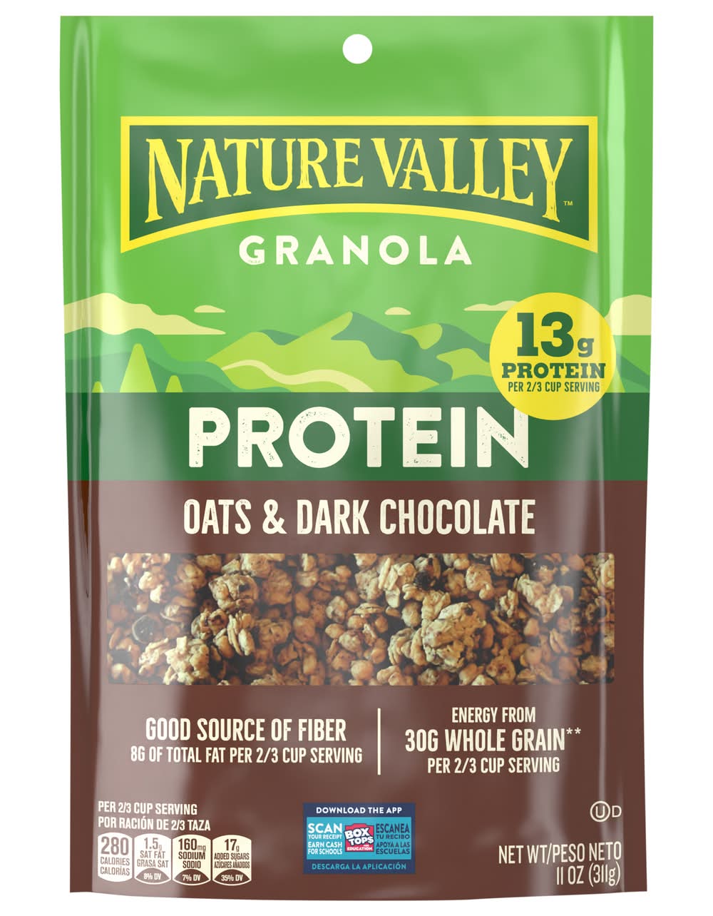 Nature Valley Protein Granola, Oats & Dark Chocolate (11 oz)