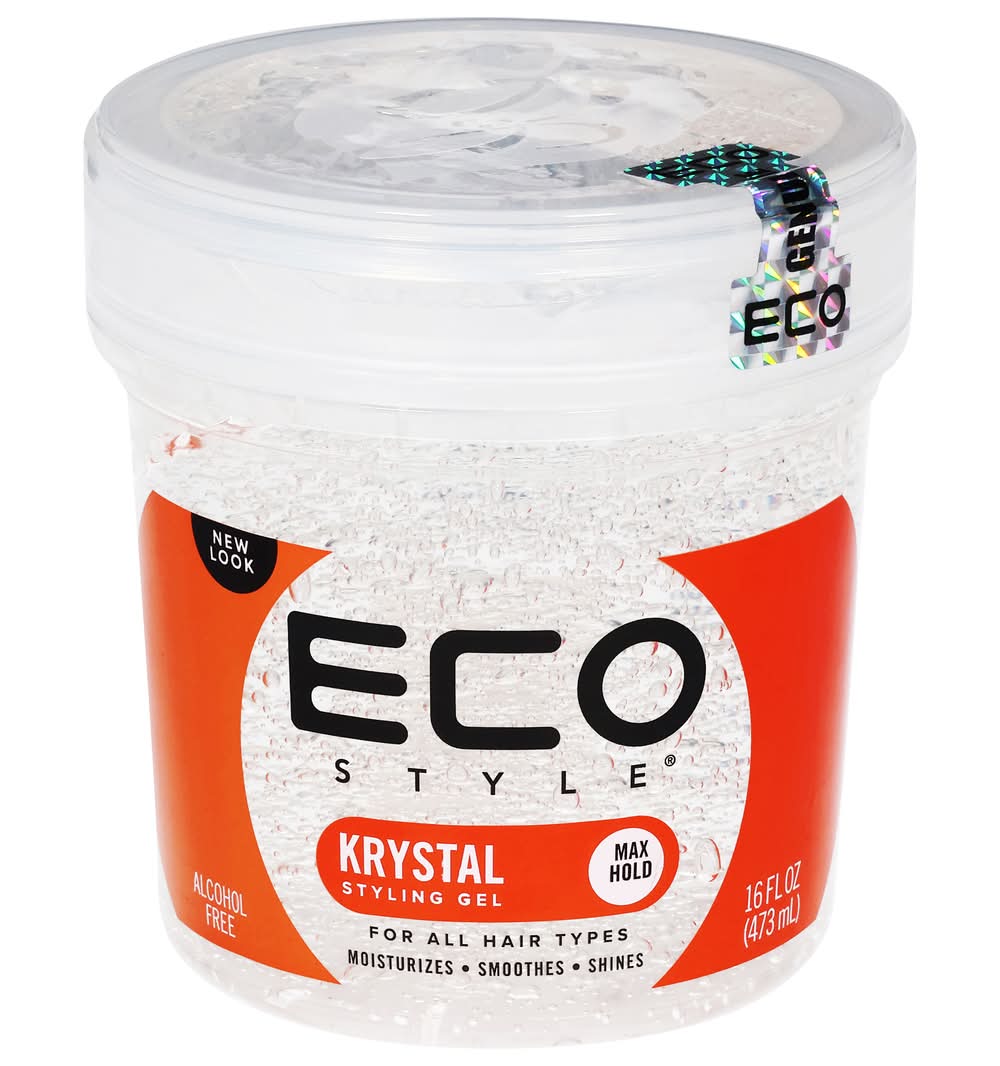 ECO STYLE Krystal Professional Hair Styling Gel (16 oz)