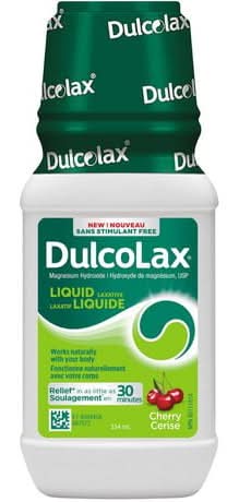 Dulcolax Laxative For Gentle Occasional Constipation Relief, Cherry Cerise (354 ml)