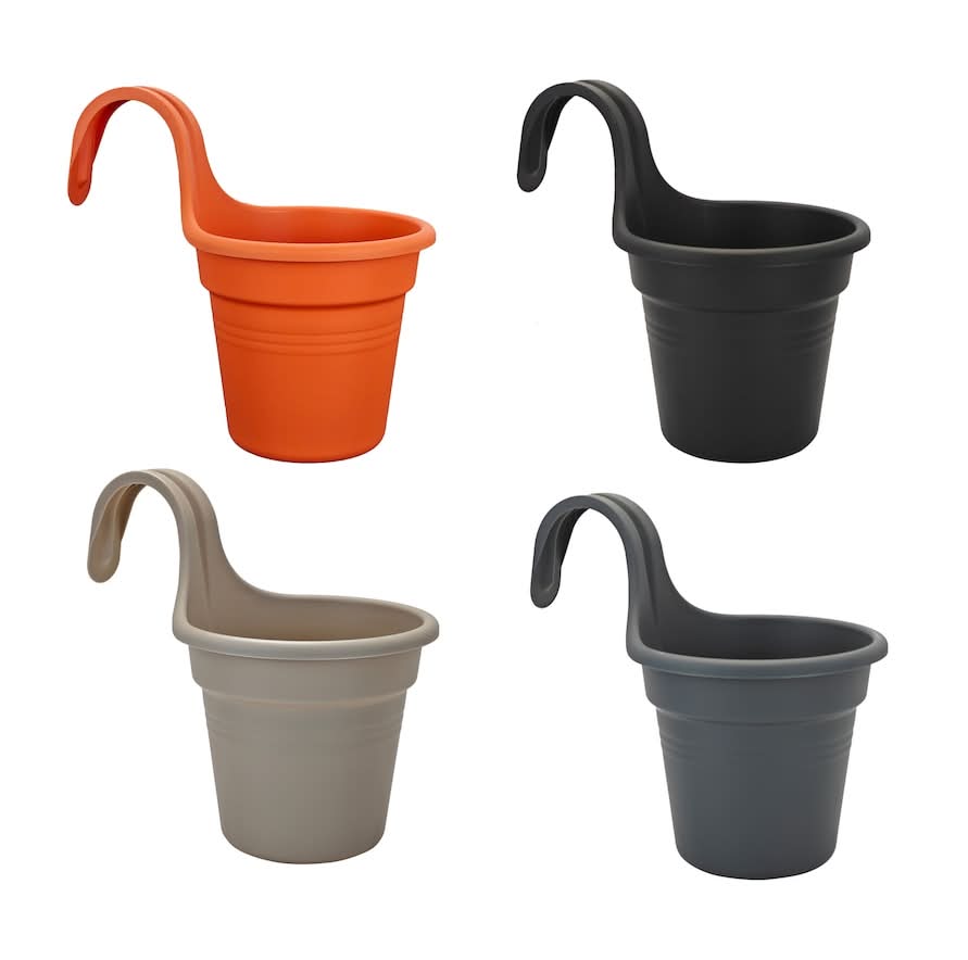 Garden Collection Round-Shaped Planter With Hook, 1-ct.
