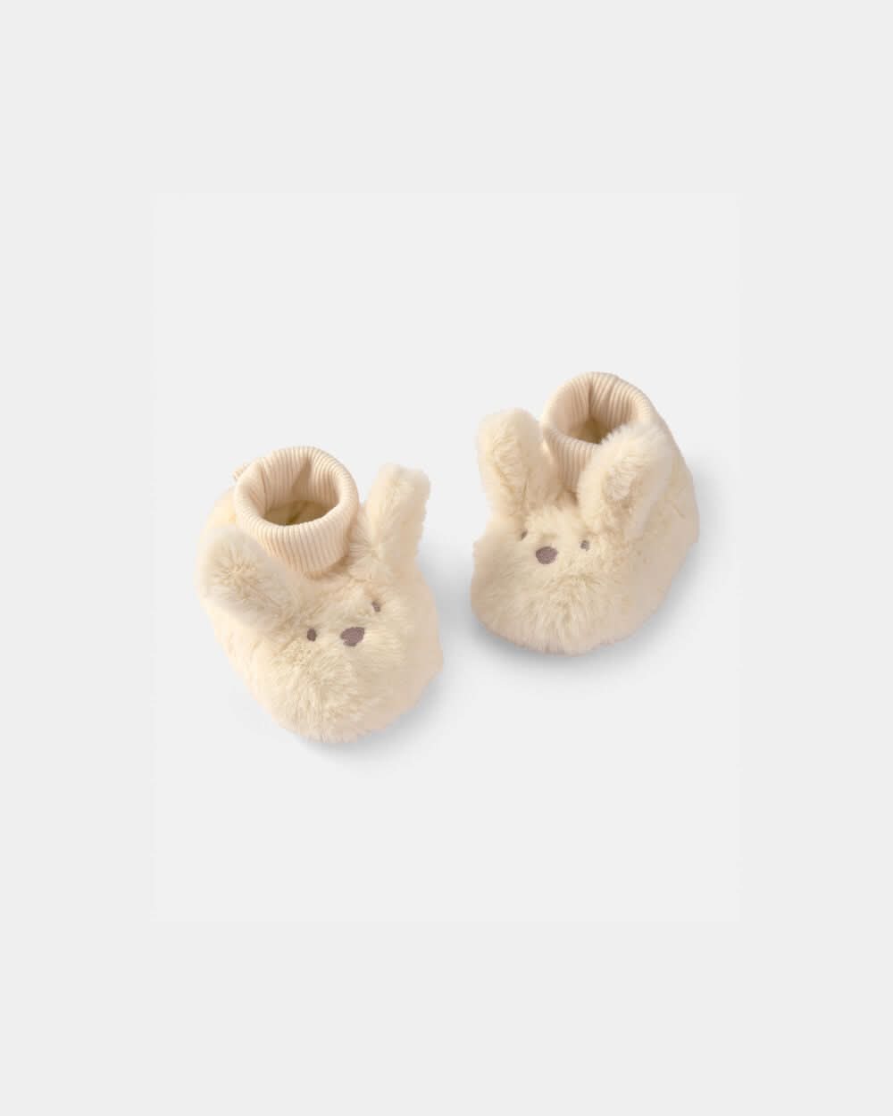 Baby Bunny Slippers - Cream - 2